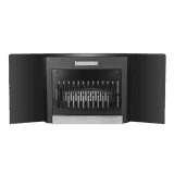 FABER Hood Polo | Wall Mounted Chimney | 1200 CMH | Black | IN HC SC BK 90