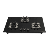 Faber Hobtop IMPERIA 783 BRB CI BK Glass Automatic Hob | 3 Burners