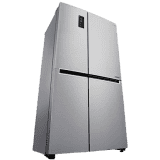 LG 687 L Frost Free Inverter Linear Side-by-Side Refrigerator | GC-B247SLUV | Steel