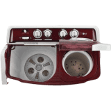 LG Semi Automatic Top Loading Washing Machine | 8 Kg | Burgundy | P8035SRAZ