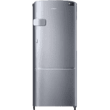 SAMSUNG 192 L Direct Cool Single Door 3 Star Refrigerator | RR20R1Y2YS8/HL | Elegant Inox