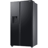 Samsung Side by Side Refrigerator | Convertible 5 In 1 Digital Inverter | 633 L | Black Matt | RS78CG8543B1HL