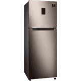 SAMSUNG 336 L Frost Free Double Door 2 Star Refrigerator with Curd Maestro | Luxe Brown | RT37T4632DX/HL
