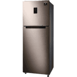 SAMSUNG 336 L Frost Free Double Door 2 Star Refrigerator with Curd Maestro | Luxe Brown | RT37T4632DX/HL