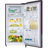 SAMSUNG 198 L Direct Cool Single Door 5 Star Refrigerator-RR21T2G2W9R/HL | Paradise Purple