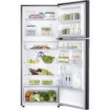 SAMSUNG 394 L Frost Free Double Door 3 Star Refrigerator | RT39R553EBS/TL | Black