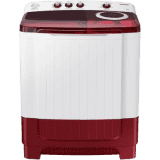 SAMSUNG 8.5 kg Semi Automatic Top Load-WT85R4200RR/TL | Red, Grey