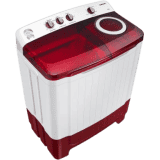 SAMSUNG 8.5 kg Semi Automatic Top Load-WT85R4200RR/TL | Red, Grey