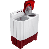 SAMSUNG 8.5 kg Semi Automatic Top Load-WT85R4200RR/TL | Red, Grey