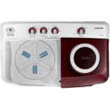 SAMSUNG 8.5 kg Semi Automatic Top Load-WT85R4200RR/TL | Red, Grey