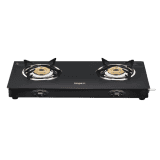 Impex Specta 2B Neo Glass Top | 2 Burner | Black Premium Finish Gas Stove