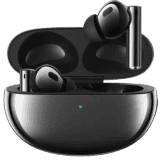 Realme Buds Air 5 Pro with 50dB ANC | 360 Spatial Audio and upto 40 hours Playback Bluetooth Headset | Astral Black