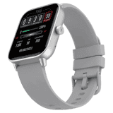 Fastrack Rider Unisex Smart Watch | 4.64 cm | TFT LCD Display | BT Calling | Silver Grey