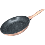 IMPEX GEM-2450 Forged Nonstick Aluminium Induction Based Fry Pan | 24 cm diameter | 1 L capacity | Granite Coated