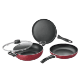Prestige Omega Deluxe Plus BYK Set of 3 | Black and Red