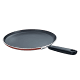 Prestige Omega Deluxe Granite Non Stick Round Base Omni Tawa | 30 cm | Black
