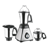 Preethi Steele Mixer Grinder | MG 206 | 3 Jars | 110 V | 550 W | Silver & Black