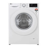 LG 6.5 Kg 5 Star Inverter Fully-Automatic Front Load Washing Machine with In-Built Heater | FHV1265Z2W | White