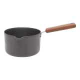 Wonderchef Ebony Hard Anodized Nonstick Sauce Pan |  16 cm |  2 L | Black and Brown