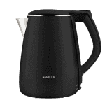 HAVELLS Aqua Plus | 1250 Watt | 1.2 Litre | Electric Kettle Cool Touch Outer Body | Black