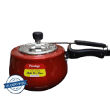 Prestige Nakshatra Cute Red Duo Aluminium Induction Bottom Pressure Cooker | Svachh | 3 L |