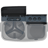 Bosch Top Loading Semi Automatic Washing Machine | 8 kg | 5 Star | Peacock Blue | WJP802P0IN