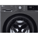 LG 7 kg Wifi Fully Automatic Front Load with In-built Heater | FHV1207Z4M | Black