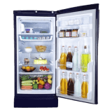 Godrej Edge Pro Single Door Refrigerator | 185 Litres | 4 Star | Direct Cool Inverter Technology | Marine Blue | RD EDGEPRO 210D TA