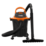 Eureka Forbes Wet And Dry Zeal Vacuum Cleaner | Black & Orange