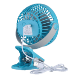 Bajaj Pygmy Mini Fan 110mm | USB Charging Fan | Multi-Clip Function | Rechargeable Fan| Battery Fan