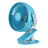 Bajaj Pygmy Mini Fan 110mm | USB Charging Fan | Multi-Clip Function | Rechargeable Fan| Battery Fan