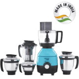 Butterfly Cresta 1 HP Food Processor with 5 Jar | Turquoise Green