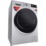 LG 8 kg 5 Star Fully Automatic Front Load with In-built Heater-FHT1408ZWL | Silver