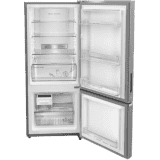 Whirlpool 325 L Frost Free Double Door Bottom Mount 3 Star Refrigerator | Omega Steel | IFPRO BM INV 340 ELT OMEGA STEEL (3S)-N