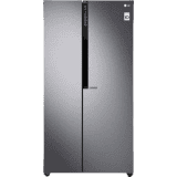 LG 679 L Frost Free Inverter Linear Side-by-Side Refrigerator | GC-B247KQDV | Grey
