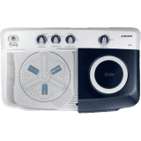 SAMSUNG 8 kg Semi Automatic Top Load-WT80R4200LG/TL | White, Grey