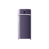 Samsung 225 L 4 Star Inverter Direct cool Single Door Refrigerator | RR23A2E3XUT/HL | Pebble Blue