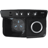 SAMSUNG Semi Automatic Top Load Washing Machine | 11.5 kg | Black, Grey | WT11A4260GD/TL