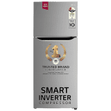 LG  Frost-Free Smart Inverter Double Door Refrigerator | 242 L | 2 Star | Shiny Steel | GL-N292DPZY