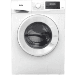 TCL 8 kg Fully Automatic Front Load with In-built Heater TWF80-G123061A03| White