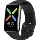 OPPO Watch Free Smartwatch | OWWE201 |  Free Size | Black Strap