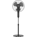 V-Guard FINESTA STS PLUS 16 400 mm 3 Blade Pedestal Fan  (Black, Pack of 1)