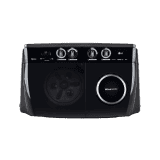 LG Semi Automatic Top Load Washing Machine | 8.5 Kg | Roller Jet Pulsator | Black | P8535SLMZ ABLQEIL