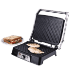 Wonderchef Sanjeev Kapoor Tandoor Professional Sandwich Maker | 2000 W | 3 in 1 Appliance | Black And Silver | WC SKT