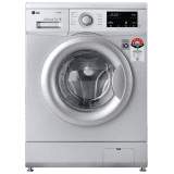 LG 7 Kg 5 Star Inverter Touch Control Fully-Automatic Front Load Washing Machine | HM1207SDL | Silver