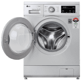 LG 7 Kg 5 Star Inverter Touch Control Fully-Automatic Front Load Washing Machine | HM1207SDL | Silver