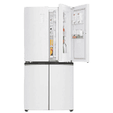 LG 595L with Inverter and Wi-Fi Side-by-Side Refrigerator | Linen White | GC-M22FAGPL