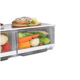 LG 595L with Inverter and Wi-Fi Side-by-Side Refrigerator | Linen White | GC-M22FAGPL