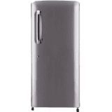 LG 215 L Direct Cool Single Door 4 Star Refrigerator-GL-B221APZY | Shiny Steel,