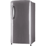 LG 215 L Direct Cool Single Door 4 Star Refrigerator-GL-B221APZY | Shiny Steel,